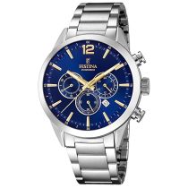 Festina F20343/2 Timeless Chronograph Mens Watch 43mm 10ATM