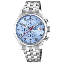 Festina F20374/5 Timeless Chronograph Mens Watch 41mm 10ATM