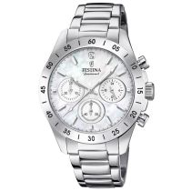 Festina F20397/1 Boyfriend Ladies Watch Chronograph 39mm 10ATM