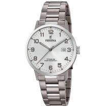 Festina F20435/1 Classic Titanium Unisex Watch 40mm 10ATM