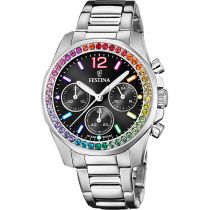 Festina F20606/3 Ladies Watch Chronograph 38 mm