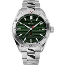 Alpina AL-525GR5AQ6B Alpiner 4 Automatic Mens Watch 45mm 10ATM