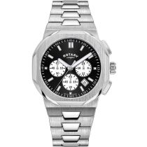 Rotary GB05450/65 Regent Chronograph Mens Watch 41mm 10ATM