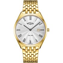 Rotary GB08013/01 Ultra Slim Mens Watch 38mm 5ATM