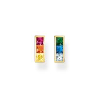 Thomas Sabo Ear Studs Stone Rainbow H2250-996-7