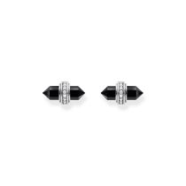 Thomas Sabo H2281-641-11 Silver stud earrings w. black onyx 