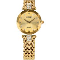 Jowissa J5.629.S Facet Strass Ladies Watch 25mm 5ATM