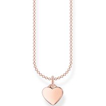 Thomas Sabo KE2049-415-40 Heart Ladies Necklace, adjustable