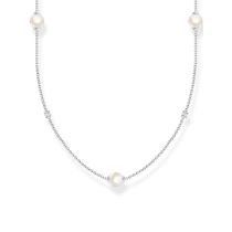 Thomas Sabo KE2125-167-14 Pearl ladies necklace, adjustable