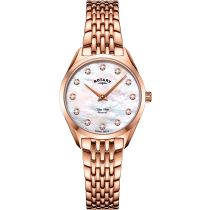 Rotary LB08014/41/D Ultra Slim Ladies Watch 27mm 5ATM