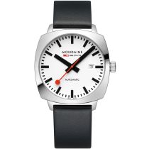 Mondaine MSL.3961B.LBV Herrenuhr Cushion Automatik 39mm 10ATM