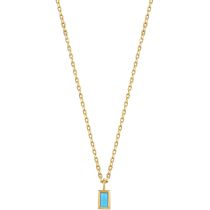 ANIA HAIE N033-01G Into the Blue Ladies Necklace, adjustable