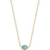 ANIA HAIE N044-02G Making Waves Ladies Necklace, adjustable