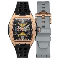 Nubeo NB-6078-07 Mens Watch Davinci Automatic Limited 46mm 5ATM