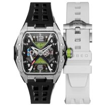 Nubeo NB-6078-08 Mens Watch Davinci Automatic Limited 46mm 5ATM