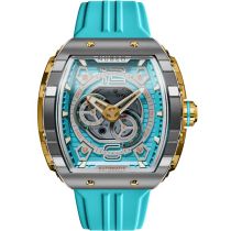 Nubeo NB-6087-04 Mens Watch Magellan 24h Automatic 49mm 5ATM