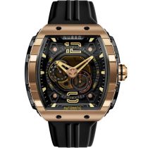 Nubeo NB-6087-06 Mens Watch Magellan 24h Automatic 49mm 5ATM