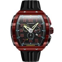 Nubeo NB-6088-03 Mens Watch Magellan Retrograde Chronograph 49mm 5ATM 