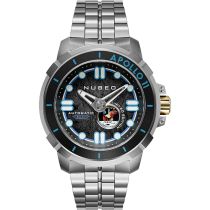 Nubeo NB-6093-11 Mens Watch Apollo 55th Automatic Limited Edition 48mm 20ATM 