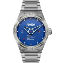 Nubeo NB-6107-NAS-33 Mens Watch Galileo NASA Limited Edition Automatic 49mm 20ATM