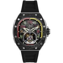 Nubeo NB-6108-01 Mens Watch Viper Tourbillon Limited 43mm 5ATM