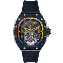 Nubeo NB-6108-04 Mens Watch Viper Tourbillon Limited 43mm 5ATM