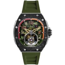 Nubeo NB-6108-05 Mens Watch Viper Tourbillon Limited 43mm 5ATM