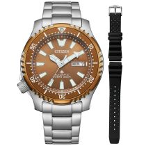 Citizen NY0164-65XE Mens Watch Promaster Marine Fugo Day-Date Automatic 42mm 20ATM 