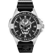 Philipp Plein PWAAA1622 The $kull Carbon Fiber Mens Watch 44mm 5ATM