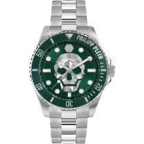 Philipp Plein PWOAA0622 The $kull Diver Mens Watch 44mm 10ATM