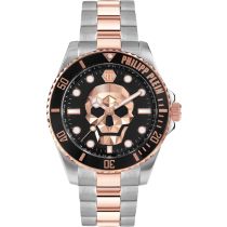 Philipp Plein PWOAA0822 The $kull Diver Mens Watch 44mm 10ATM