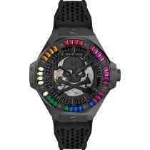 Philipp Plein PWPFA0424 Mens Watch Skeleton Royal Automatic 46mm 5ATM