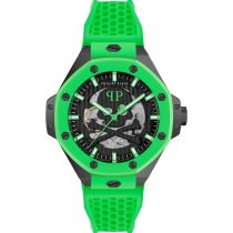 Philipp Plein PWPFA0624 Mens Watch Skeleton Royal Automatic 46mm 5ATM