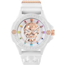 Philipp Plein PWUBA0123 The $kull Ecoceramic Mens Watch 44mm 5ATM