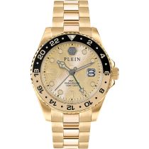 Philipp Plein PWYBA0423 Hyper $port GMT Mens Watch 44mm 10ATM