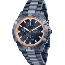 Sector R3273643007 series ADV2500 Chronograph Mens Watch 43mm 10ATM