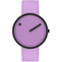 PICTO R44019-R018 Unisex Watch Ghost Nets Light Orchid 40mm 5ATM