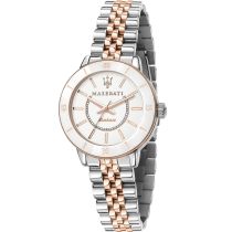 Maserati R8853145504 Successo Solar Ladies Watch 32mm 5ATM