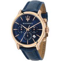 Maserati R8871618013 Epoca Chronograph Mens Watch 42mm 10ATM