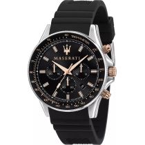 Maserati R8871640002 Sfida Chronograph Mens Watch 44mm 10ATM