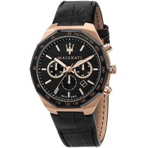 Maserati R8871642001 Stile Chronograph Mens Watch 45mm 10ATM