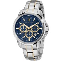 Maserati R8873621016 Successo Chronograph Mens Watch 44mm 5ATM