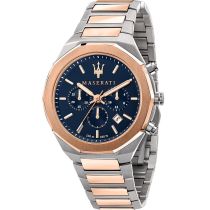 Maserati R8873642002 Stile Chronograph Mens Watch 45mm 10ATM