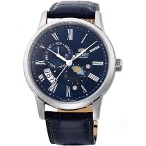 Orient RA-AK0011D10B moon phase Automatic Mens Watch 43mm 5ATM