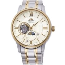 Orient RA-AS0007S30B Classic Moonphase Mens Watch 42mm 5ATM