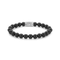 Rebel & Rose Bracelet Black Velvet RR-80089-S-L+ mens