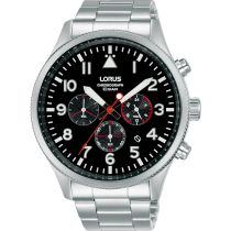 Lorus RT363JX9 Sport Chronograph Mens Watch 45mm 10ATM