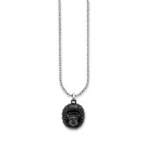 Save Brave SBN-TITUS-BK Mens Necklace 50cm, adjustable