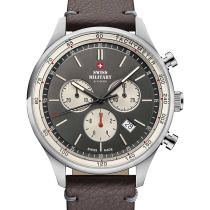 Swiss Military SM34081.12 Chronograph Mens Watch 42mm 10ATM