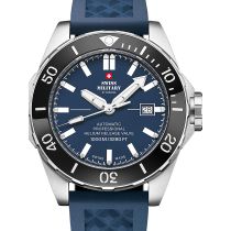 Swiss Military SMA34092.05 Automatic Diver Mens Watch 45mm 100ATM